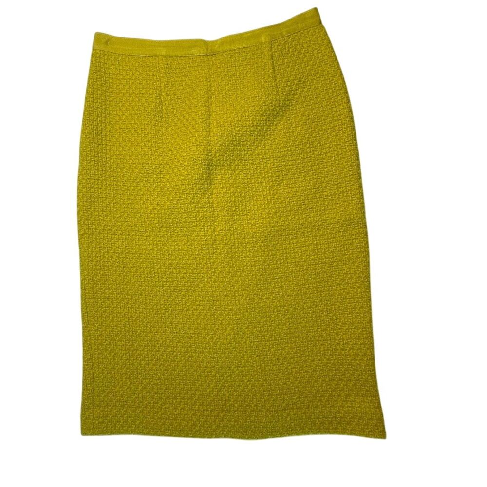 Boden Women’s Mustard Wool Blend Pencil Skirt Lined Size UK 10 / US 6